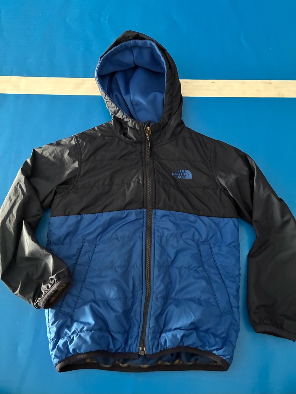 The North Face kids hooded jacket size 6